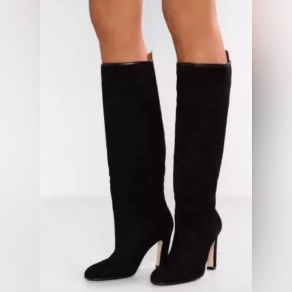 New Stuart Weitzman Suede Charlie Boots size 7 new without box - Picture 1 of 16